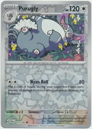 Stellar Crown Purugly #117/142 reverse holo